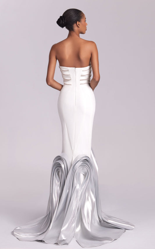 Gaby Charbachy G1819 — White & Silver
