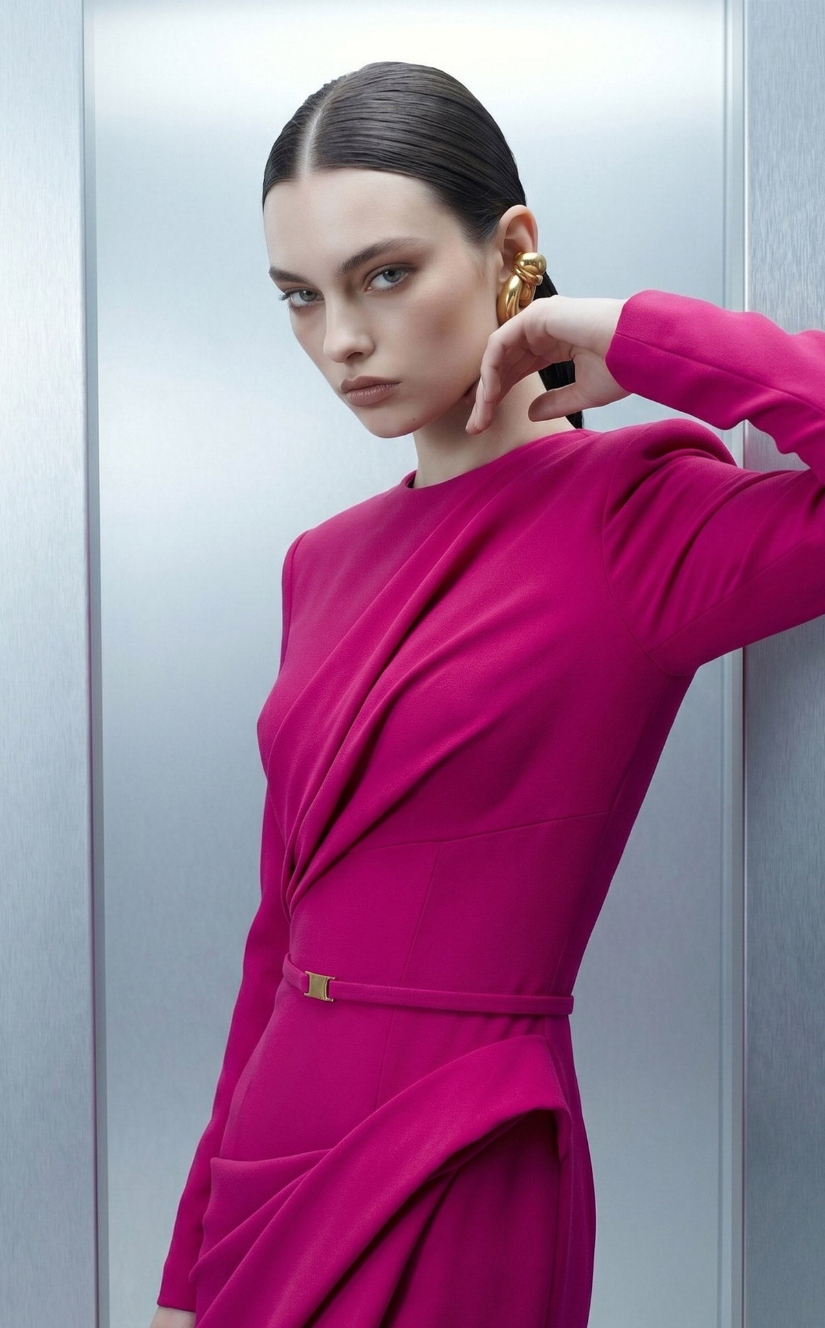 Eli the Label E0173 — Fuchsia — detail 3