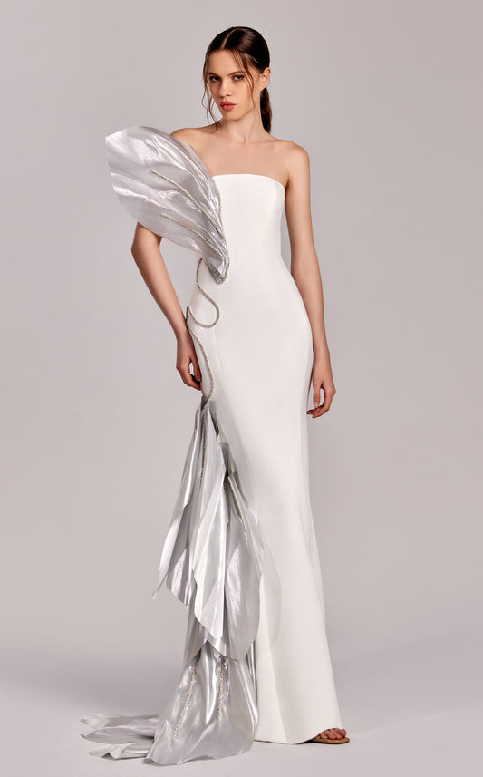 Gaby Charbachy G1824 — White & Silver