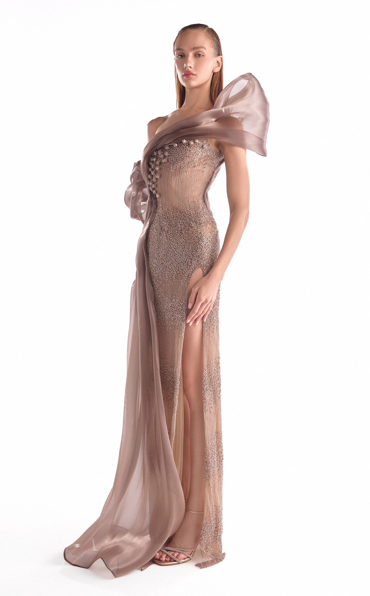 Gaby Charbachy G2105 — Brown — front 3