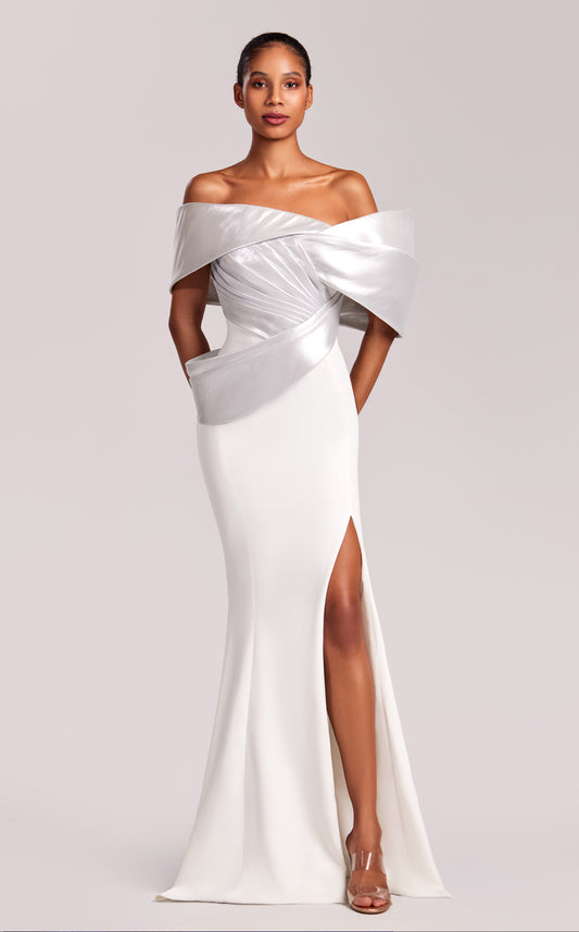 Gaby Charbachy G1841 — White & Silver