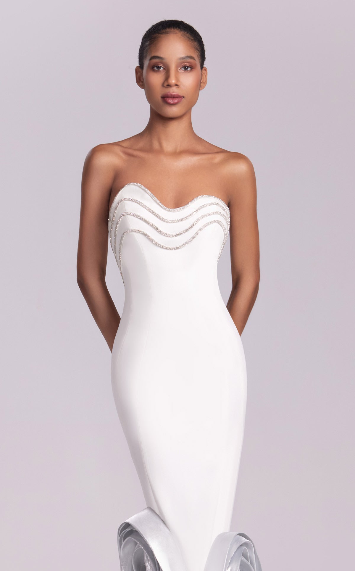 Gaby Charbachy G1819 — White & Silver