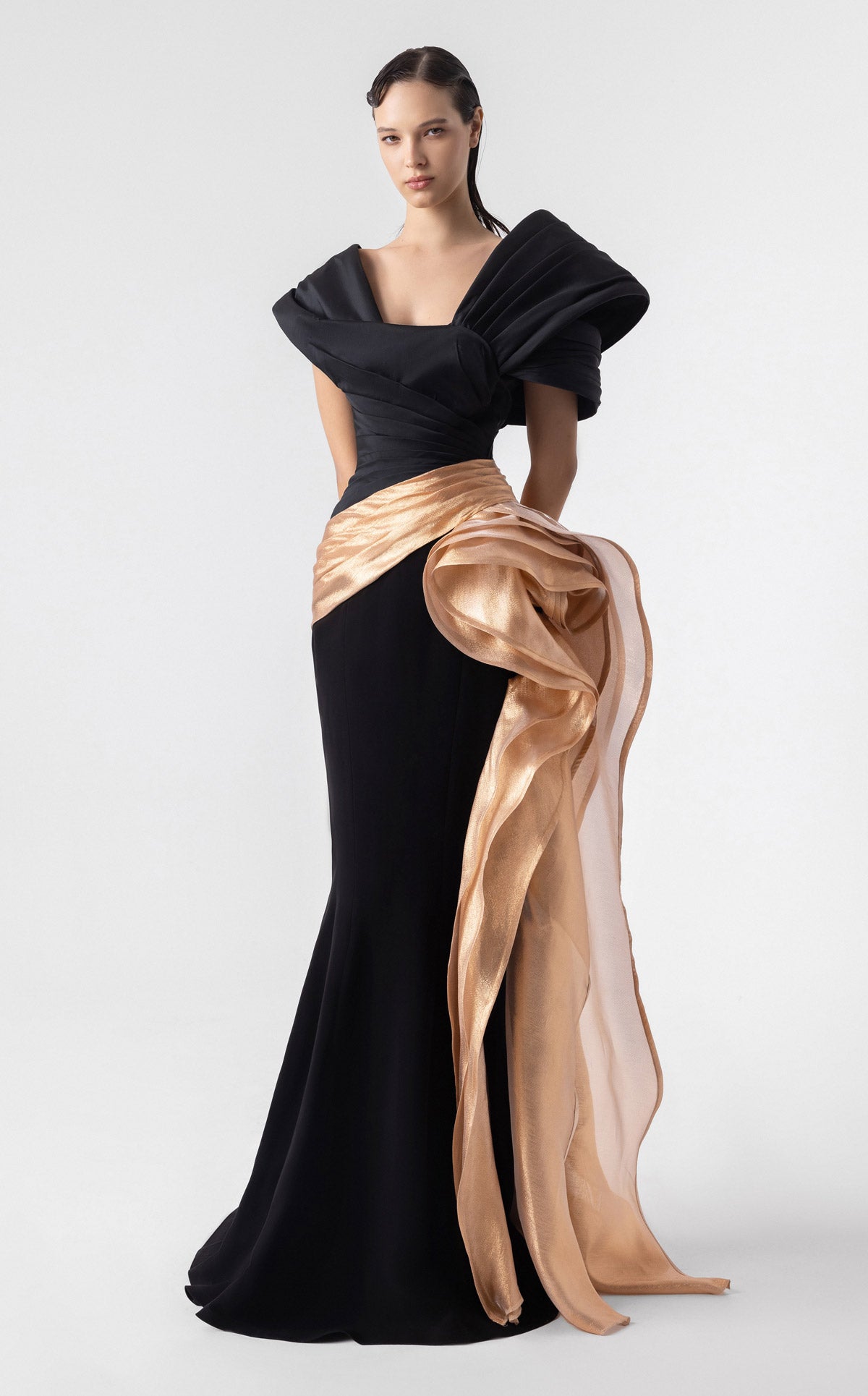Gaby Charbachy G1910 — Black & Champagne