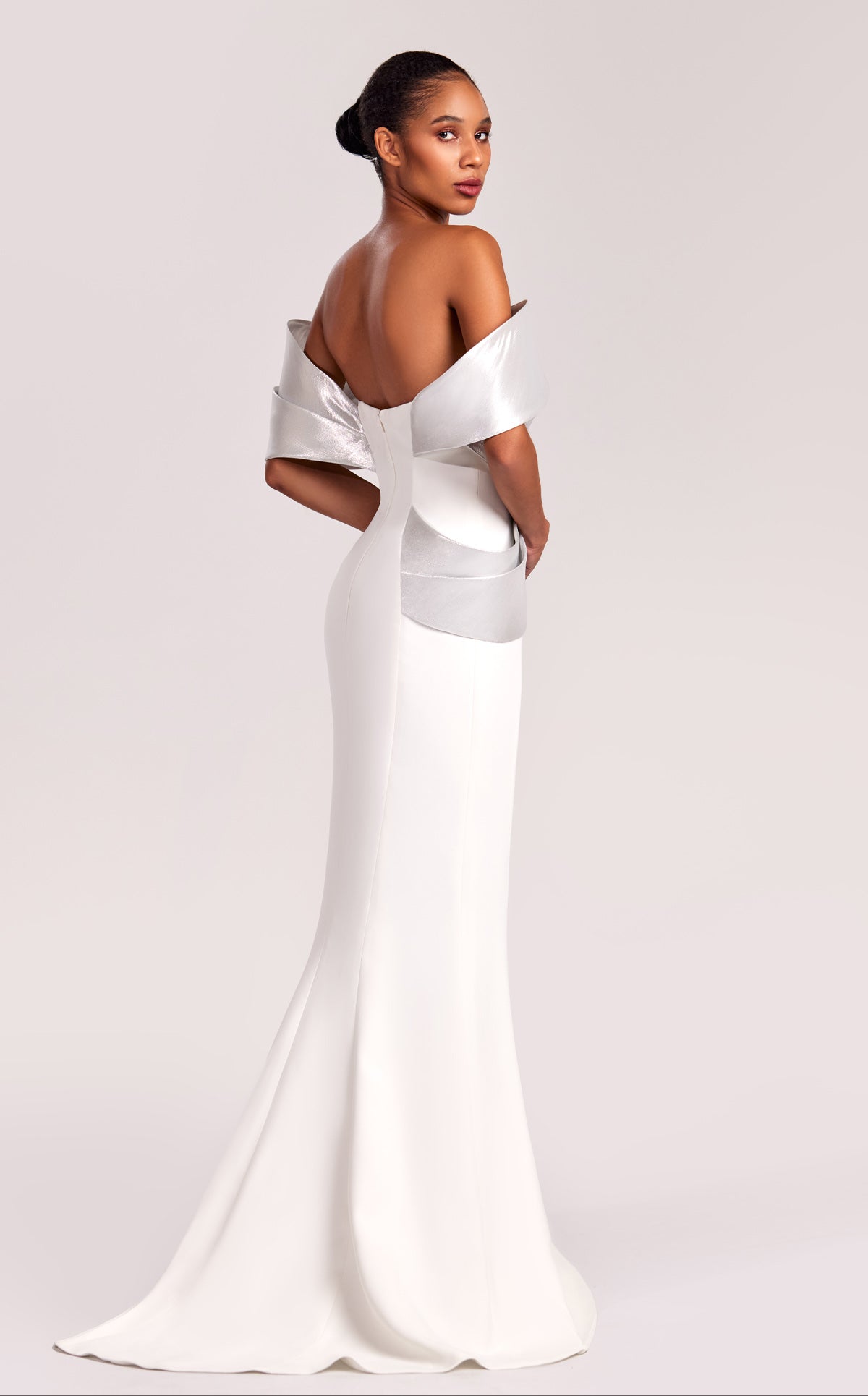 Gaby Charbachy G1841 — White & Silver