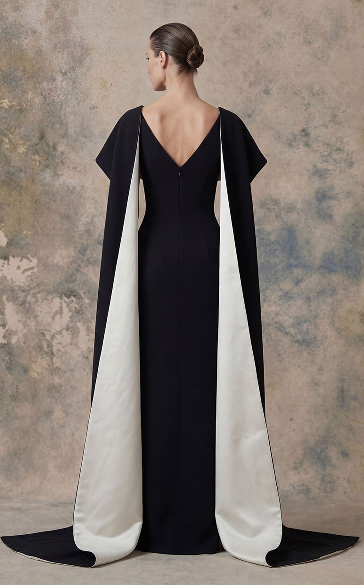 Nour N0746 — Black/White
