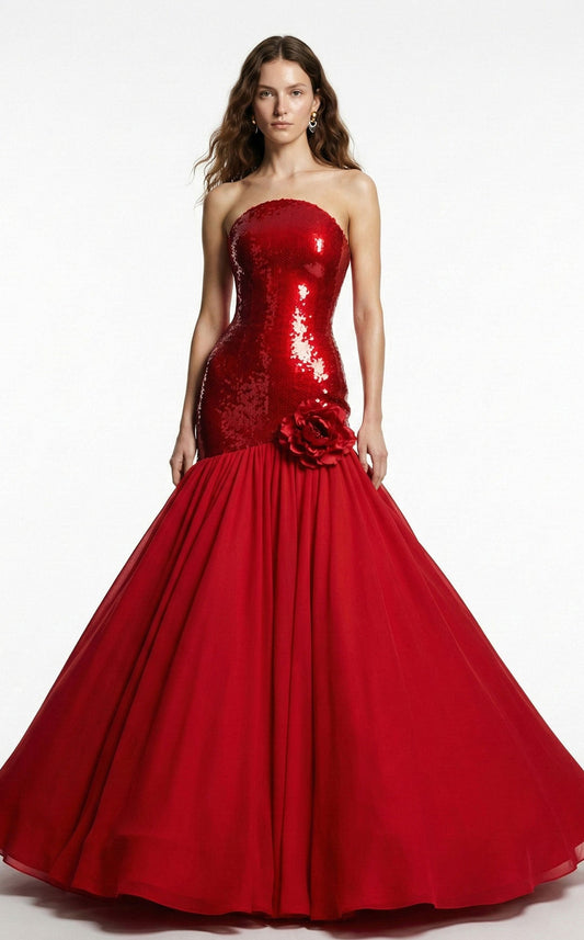 MNM Couture B1216A — Red — front