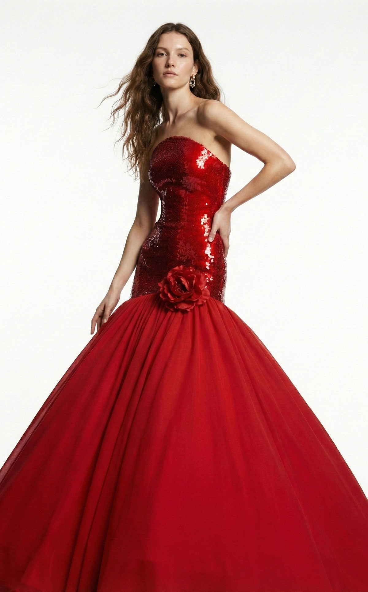 MNM Couture B1216A — Red — front 2
