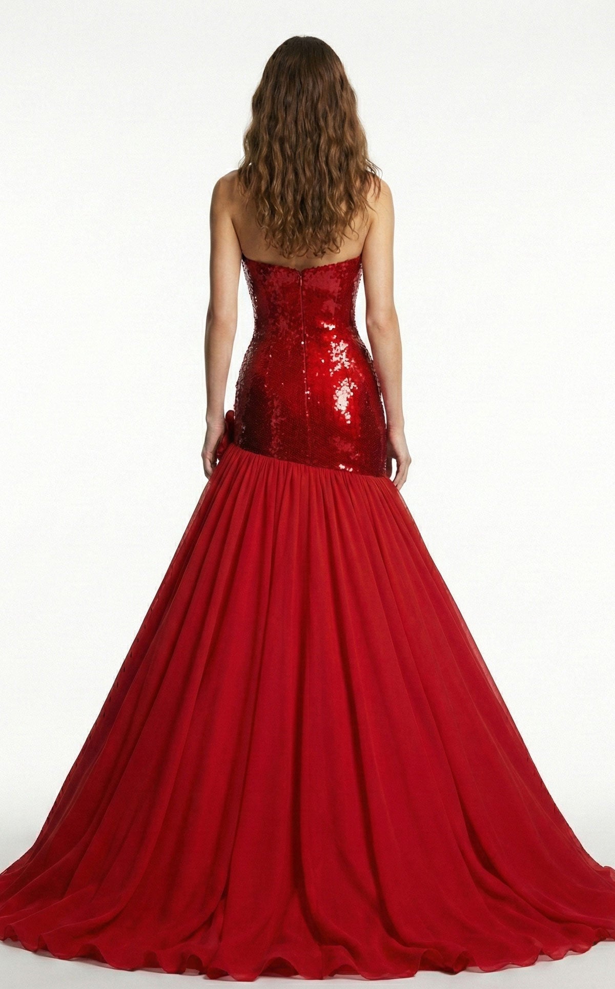 MNM Couture B1216A — Red — back