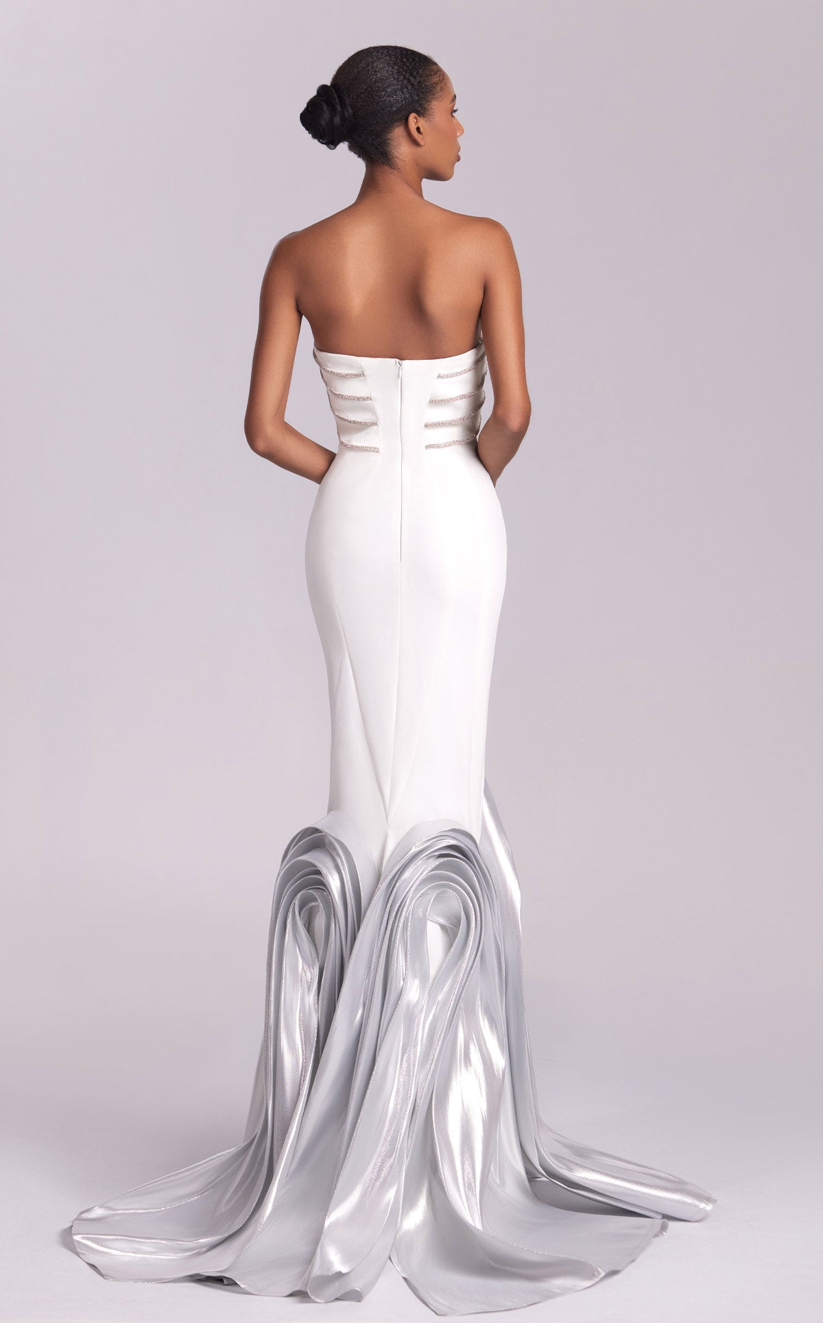 Gaby Charbachy G1819 — White & Silver