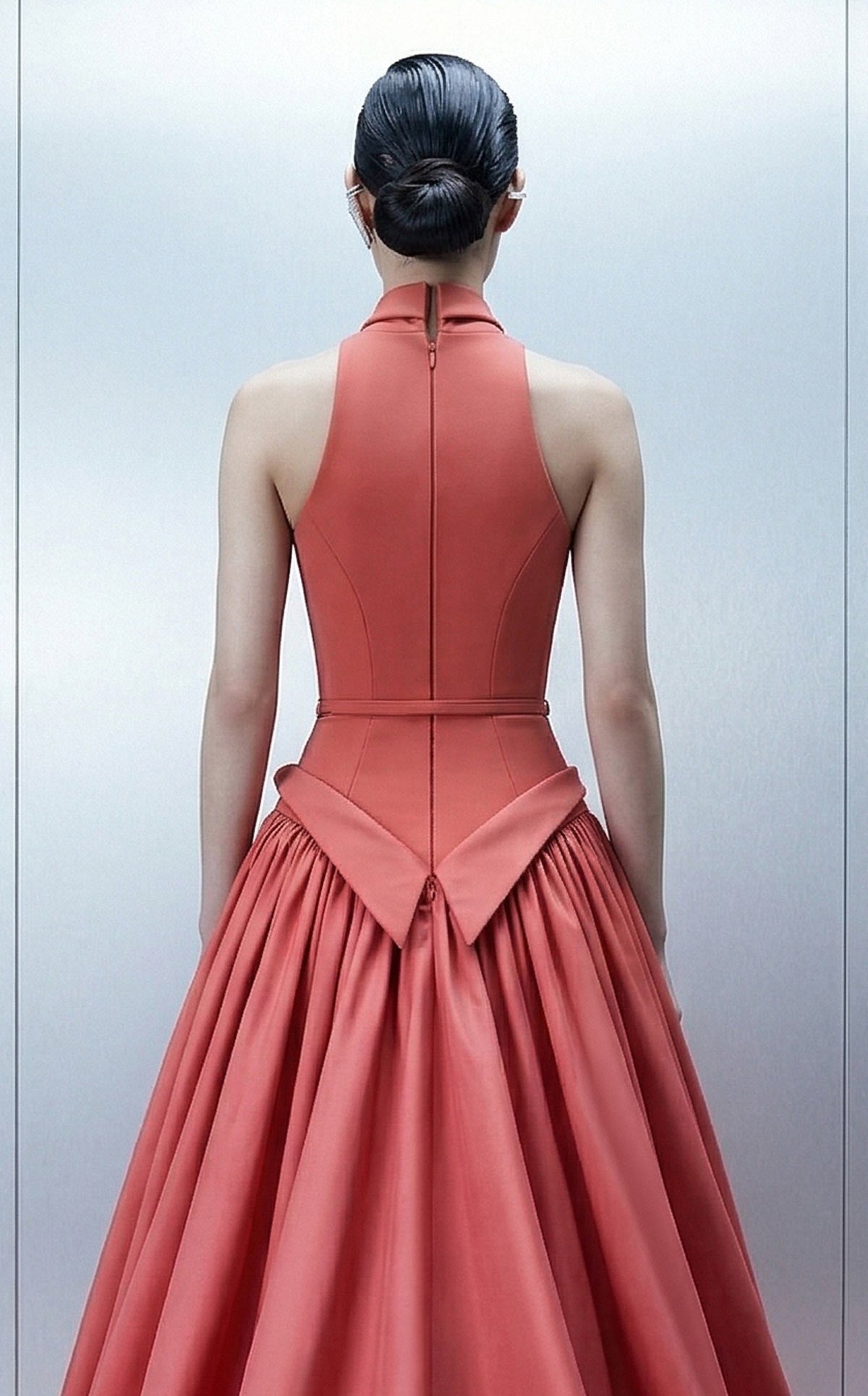 Eli the Label E0163 — Coral — detail 2