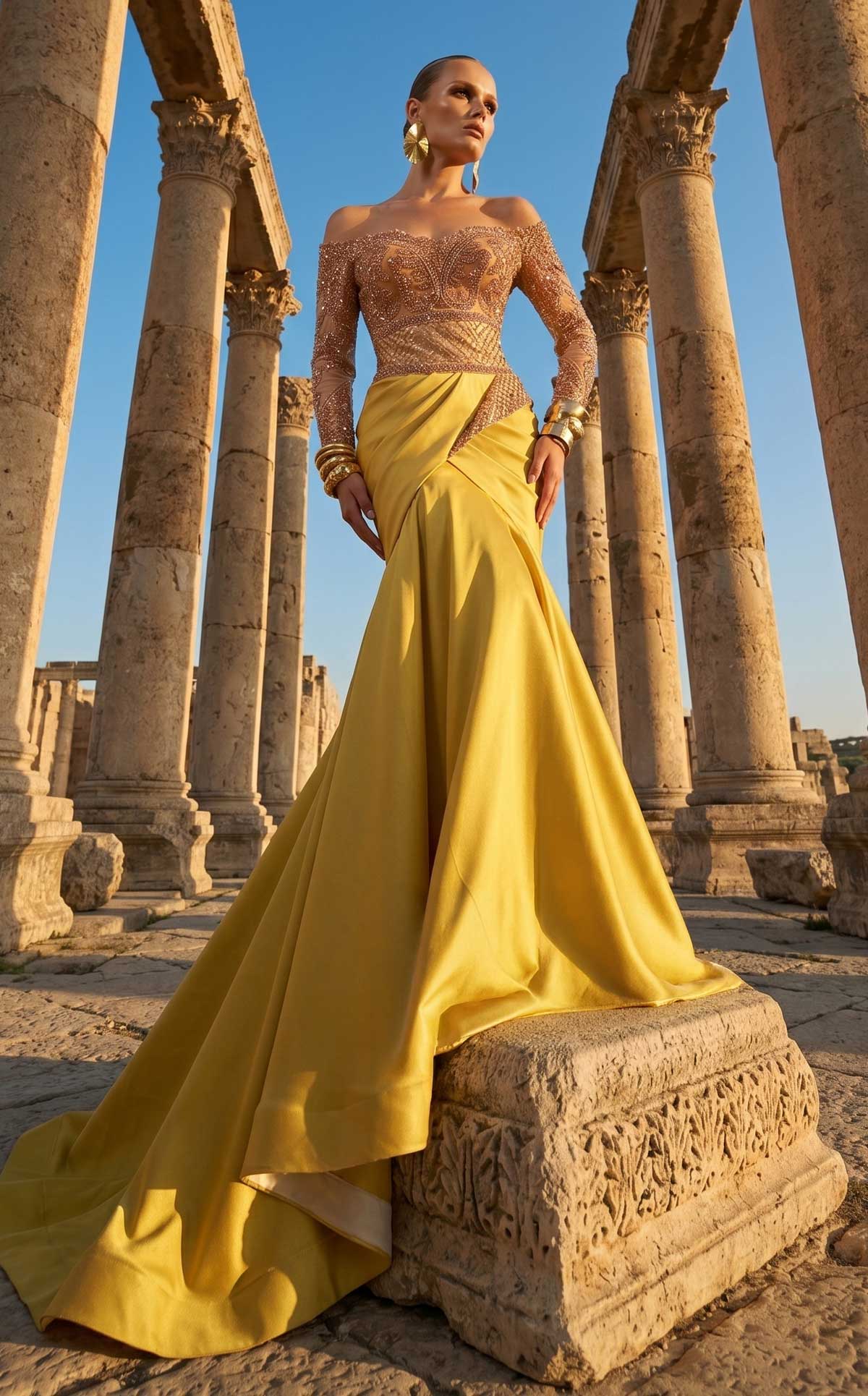 Fouad Sarkis F02957 — Gold — front