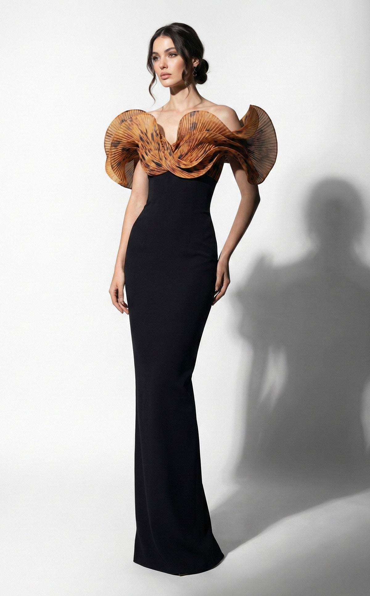 Fouad Sarkis F03033 — Black/Leopard — front