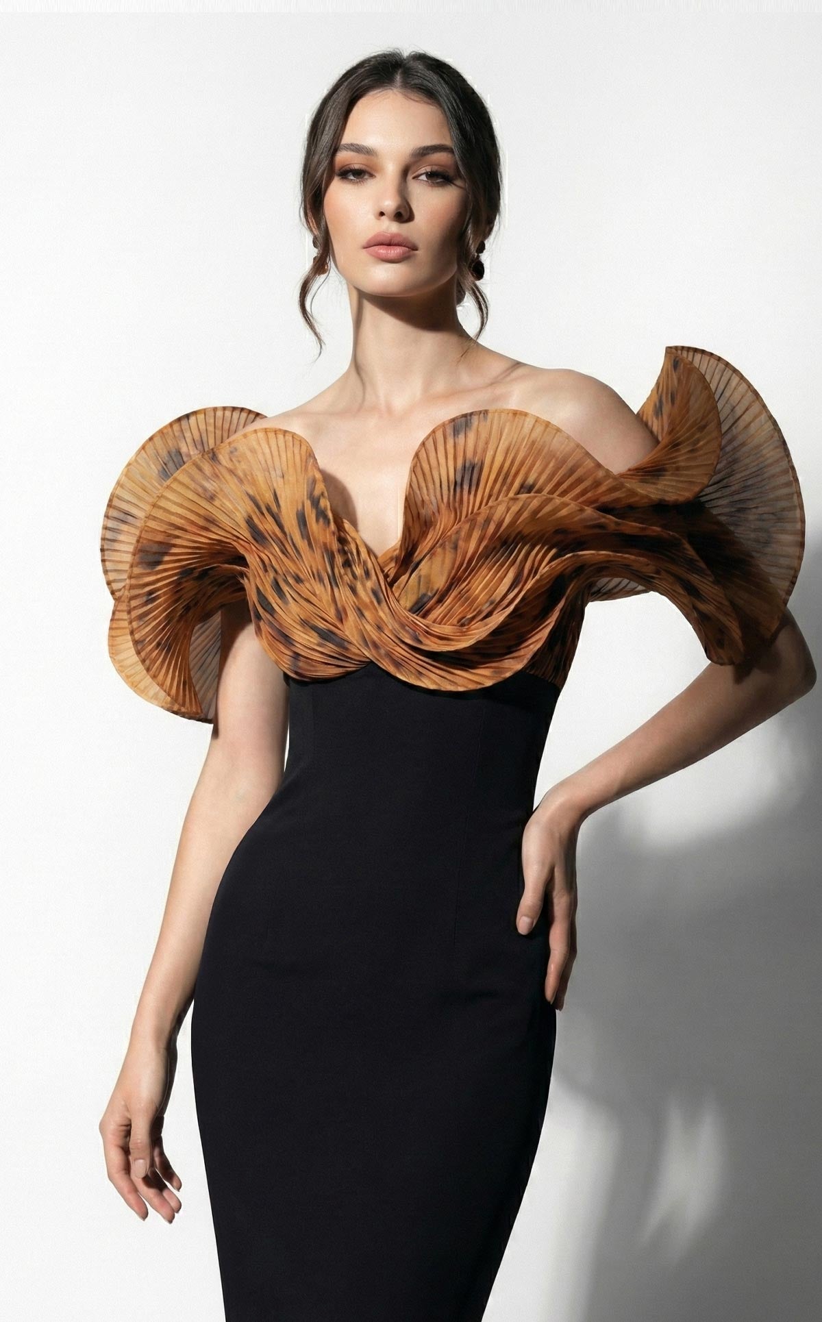 Fouad Sarkis F03033 — Black/Leopard — detail 7