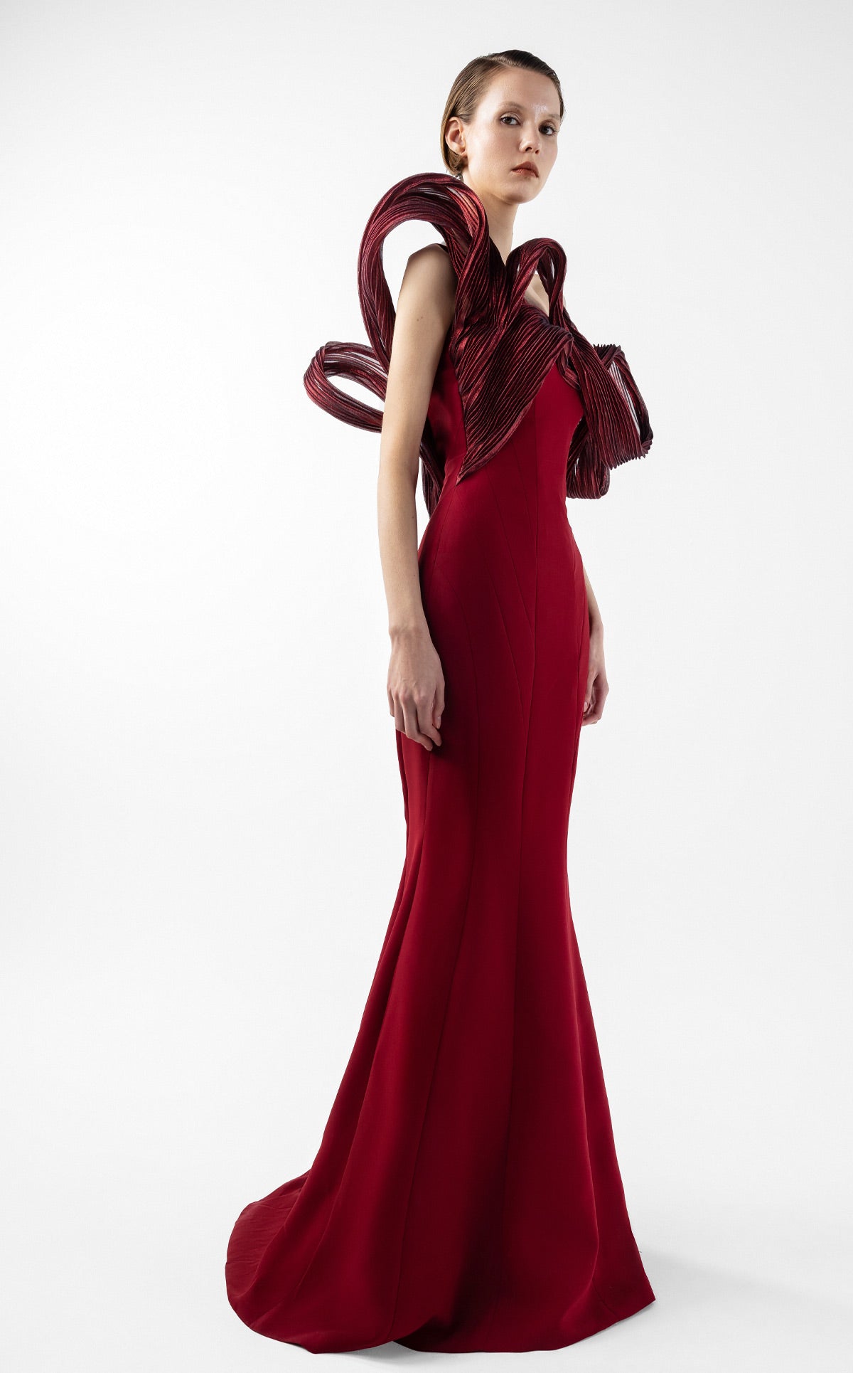 Gaby Charbachy G2009 — Burgundy — front 3