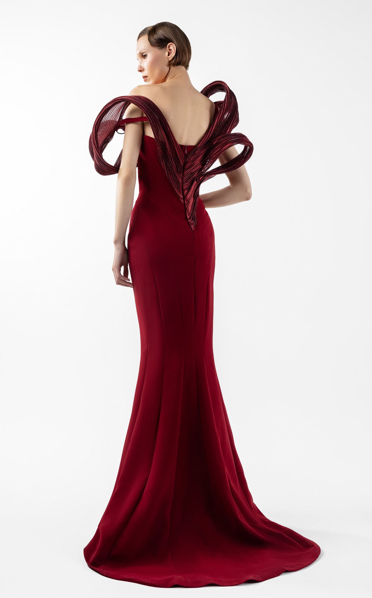 Gaby Charbachy G2009 — Burgundy — back