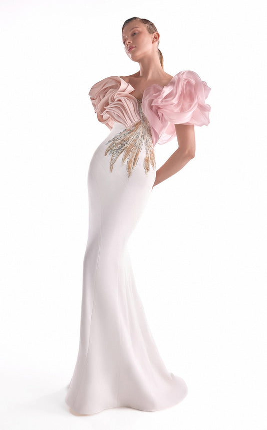 Gaby Charbachy G2120 — Off White/Pink — front