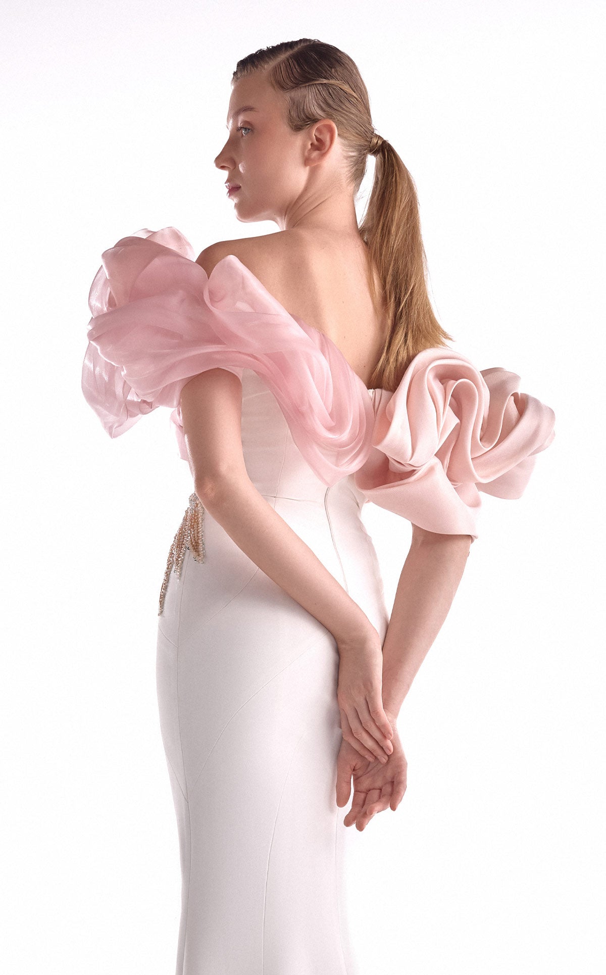 Gaby Charbachy G2120 — Off White/Pink — detail 2