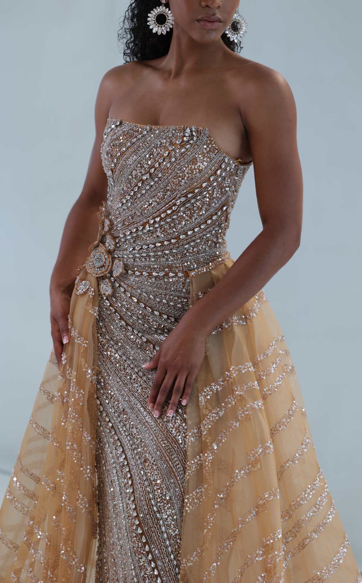 MNM Couture M1186 — Beige — detail 2