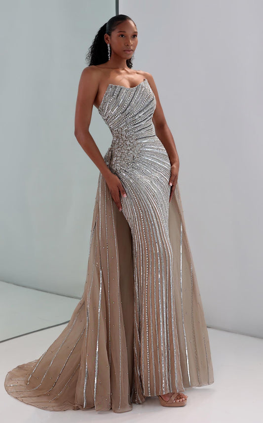MNM Couture M1189 — Silver — front