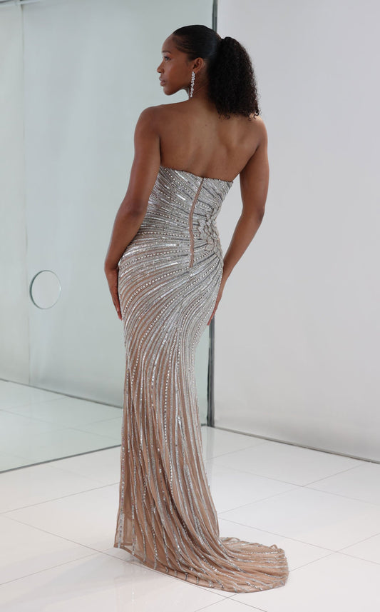 MNM Couture M1189 — Silver — back