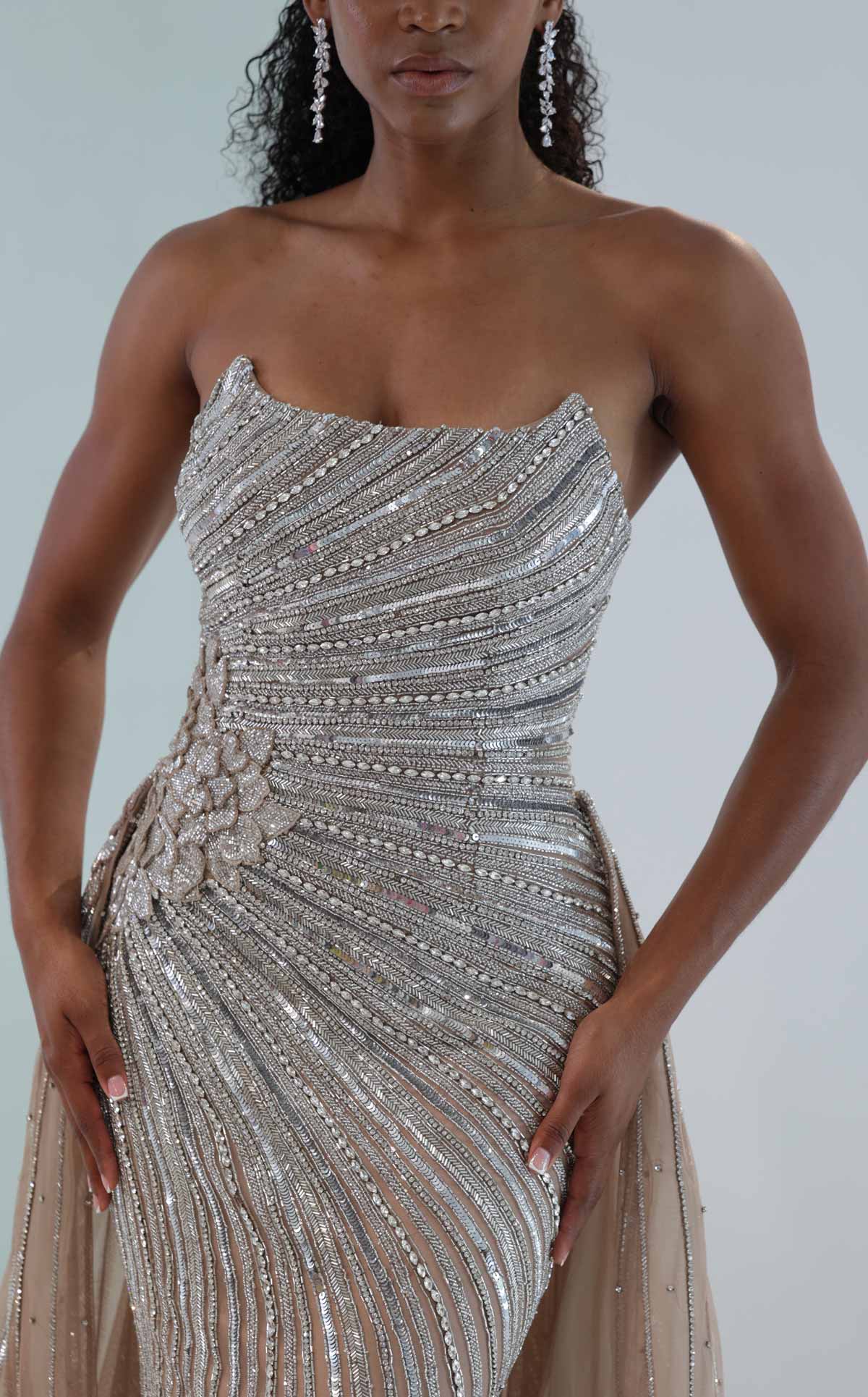 MNM Couture M1189 — Silver — detail 3