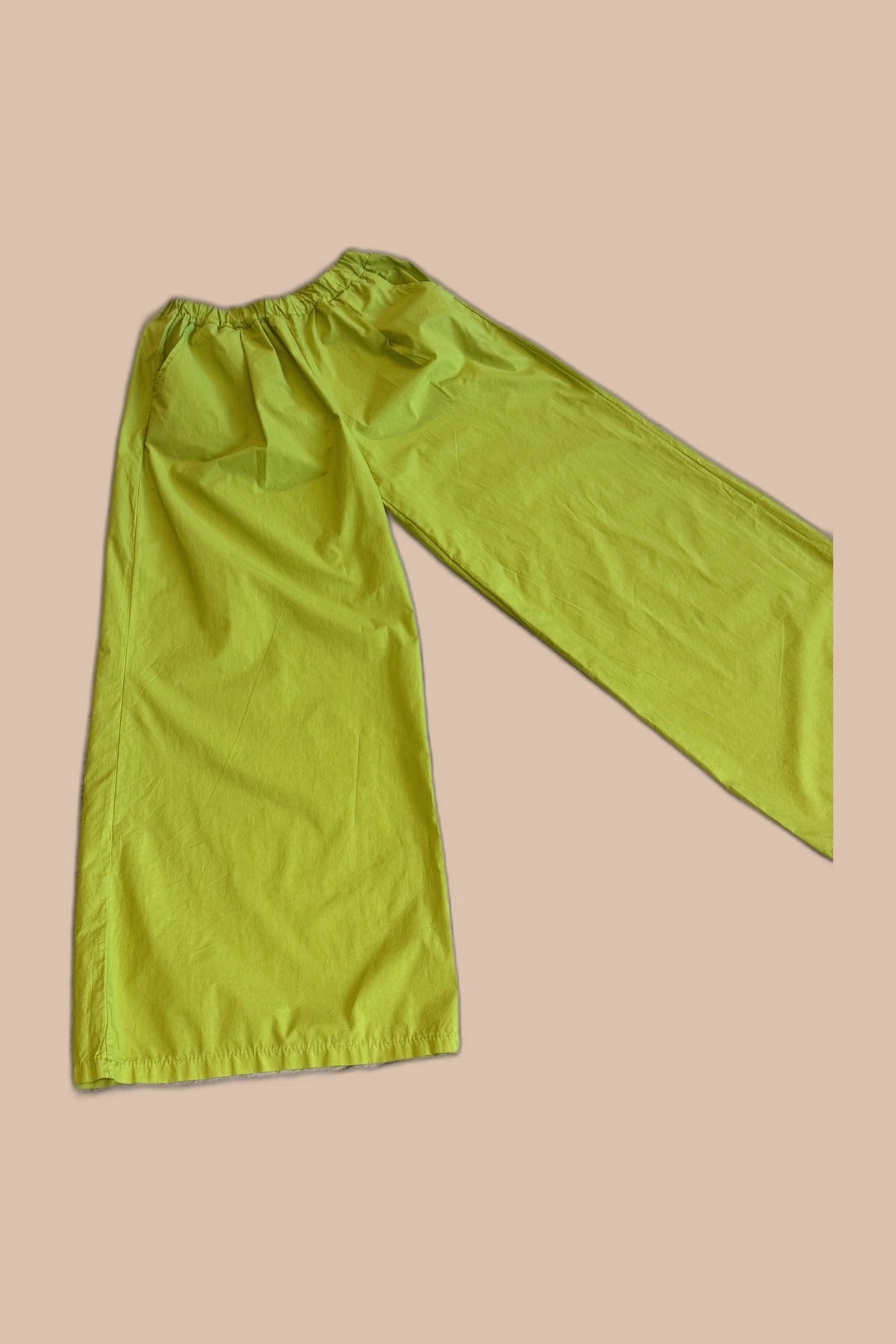 Straight Leg Pants, Lime